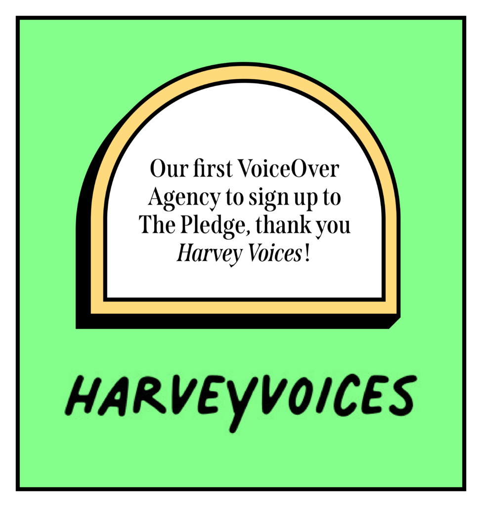 Harvey Voices Joins The Pledge